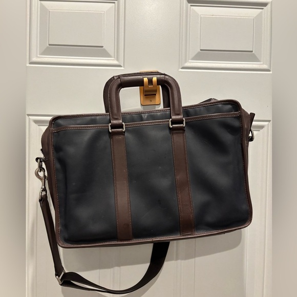 COACH Lexington Embassy Brief - Unisex,  leather laptop bag 👜 - Picture 2 of 11